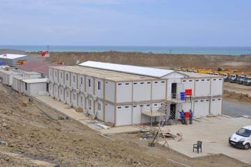 Worksite buildings of 3rd airport has completed by Riverwood