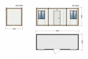 Flat Pack Storage Containers