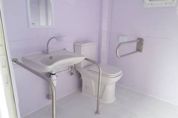 215 x 215 Disabled Toilet Cabin