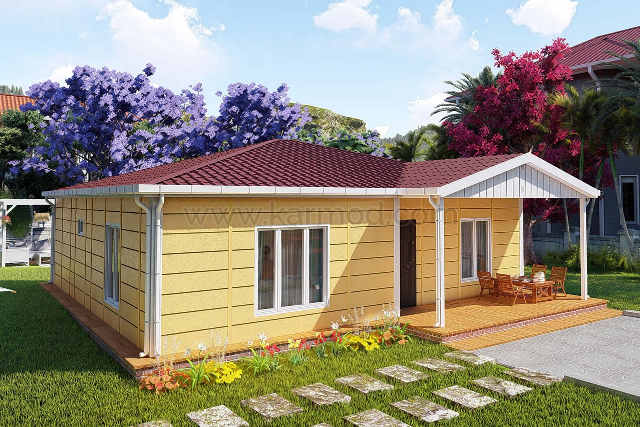 103 m² prefab houses