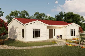 126 m² Prefab Houses - Kardelen Model