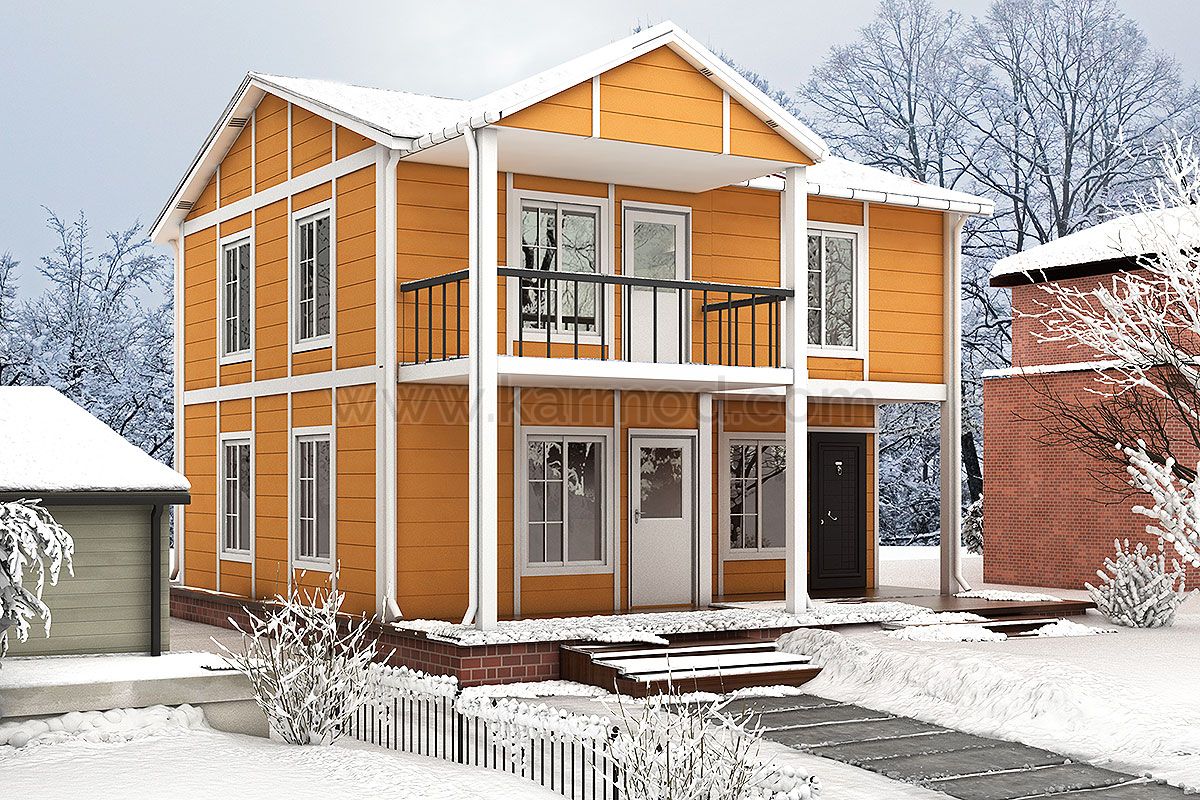 112 m² Prefabricated House