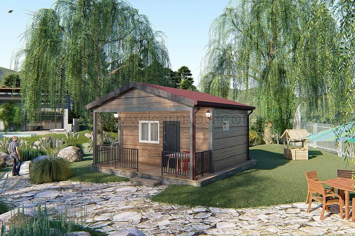 28 m² Single Storey Steel House