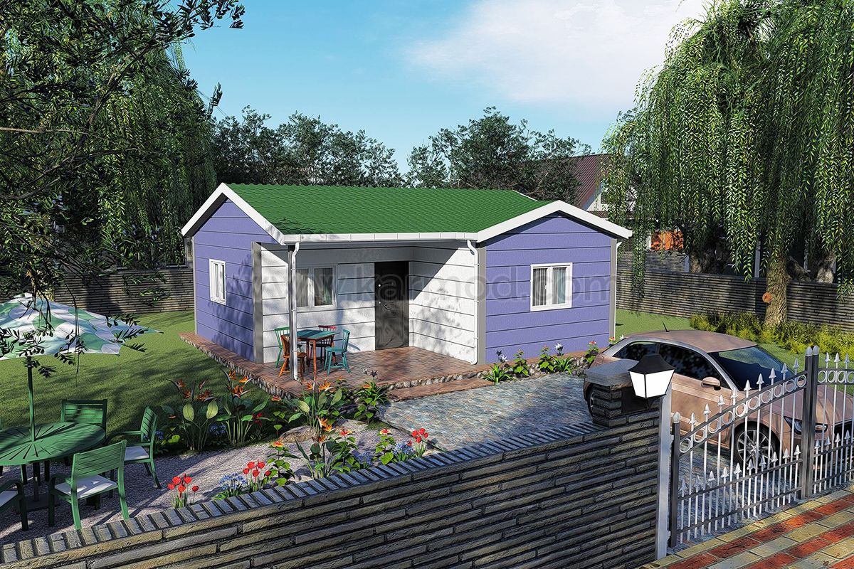 51 m² Single Storey Steel House