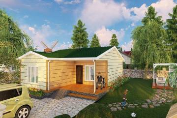 75 m² Single Storey Steel House