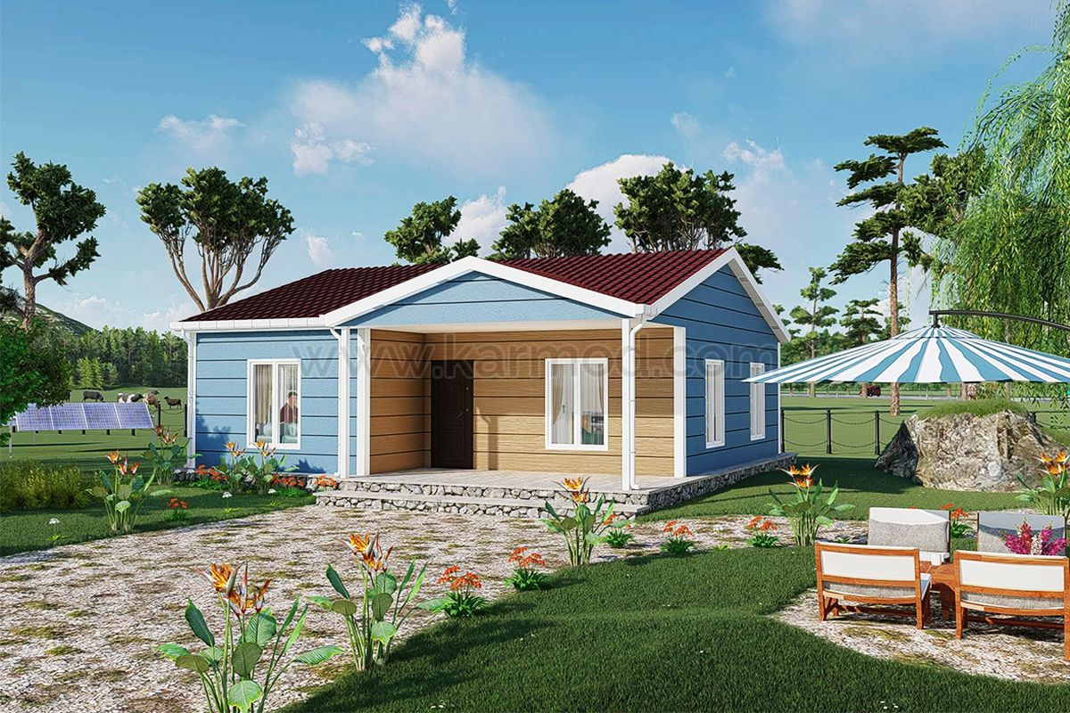 84 m² Single Storey Steel House