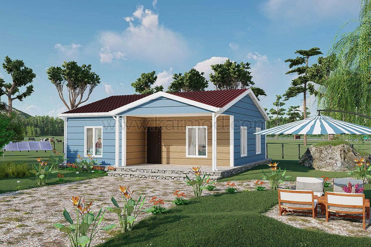 84 m² Single Storey Steel House