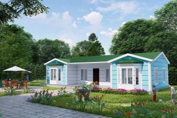 95 m² Single Storey Steel House