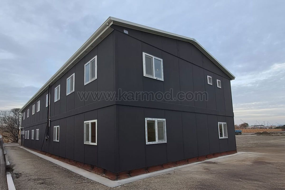 Temporary Modular Office Buildings 340 m²