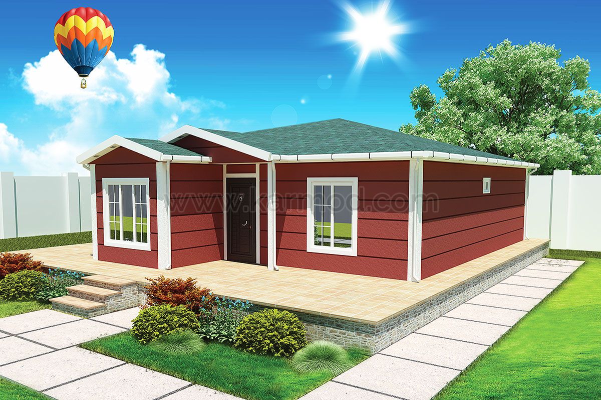 96 m² Prefab Homes