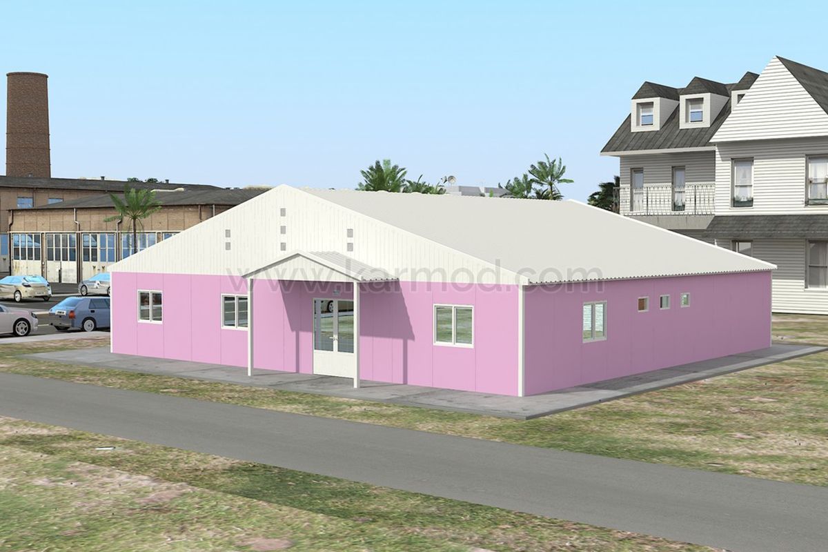 Prefab Laboratory 222 m²