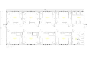 Workers' Dormitory Layout Instruction