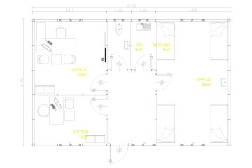 Small Prefabricated Clinic Plan