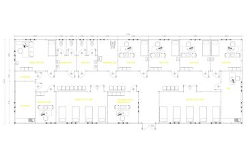 Prefabricated Health Center Plan