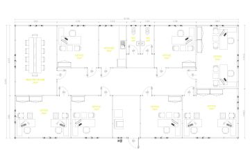 Modern Prefabricated Office Plans
