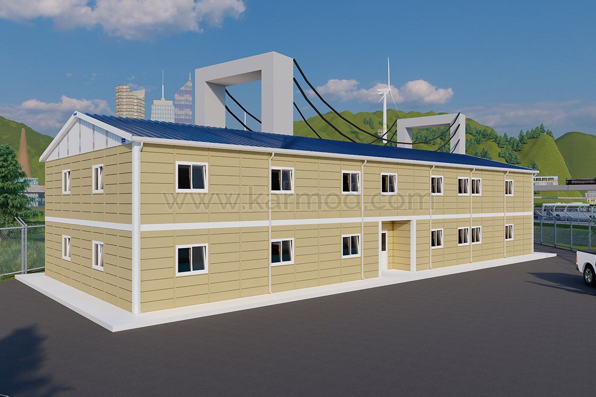 23-Person Prefabricated Office