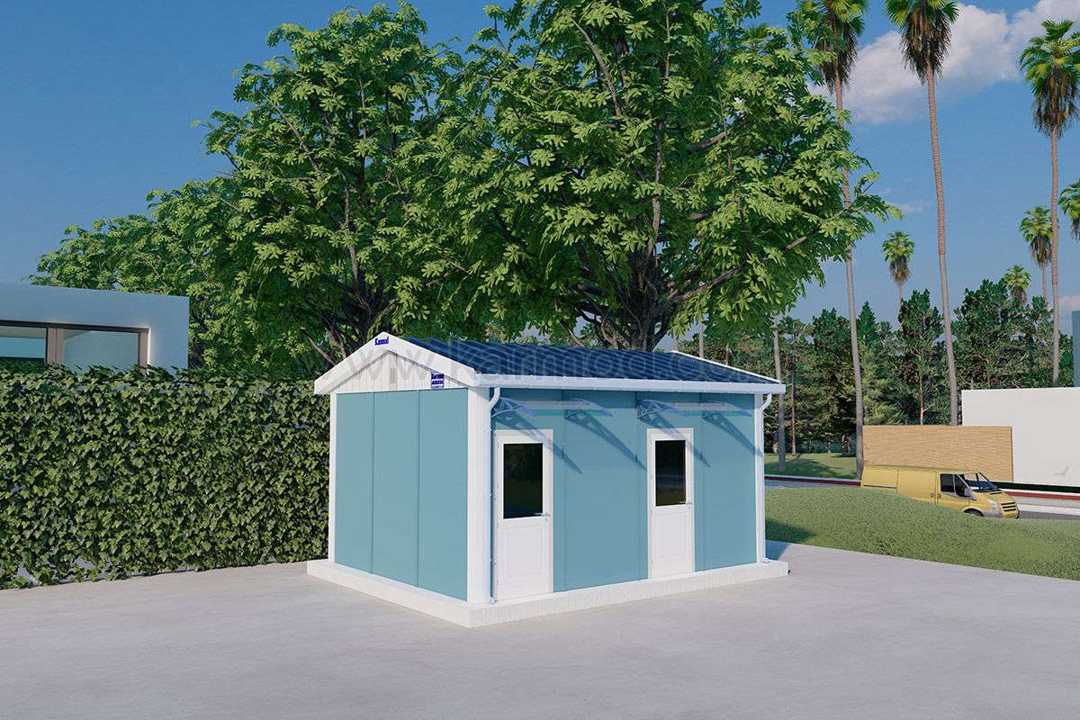 4 Capacity Toilet and Shower