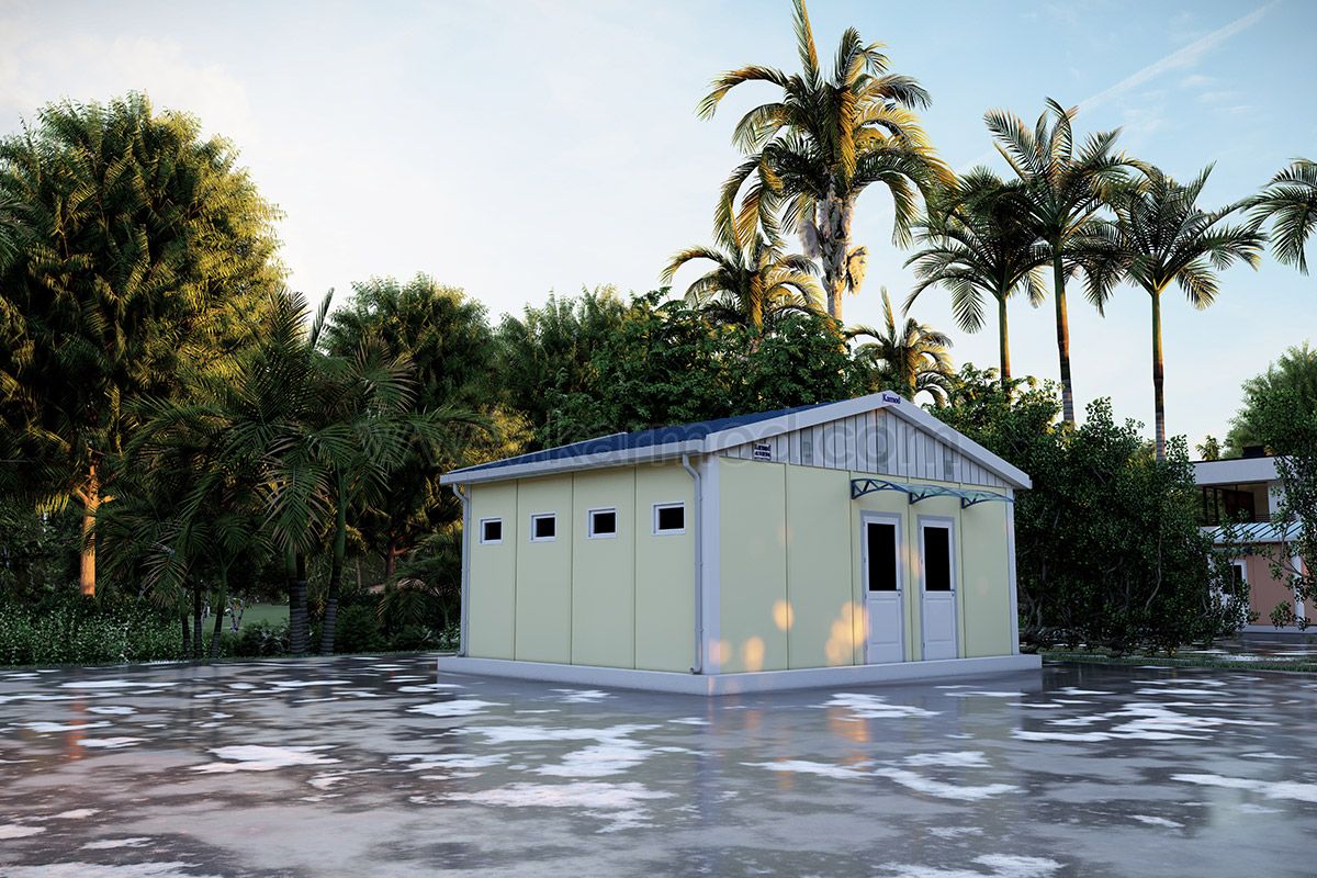 8 Capacity Toilet & Shower