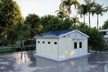 8 Capacity Toilet & Shower