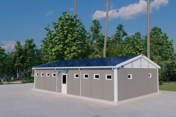 Toilet & Shower with Dressing Room