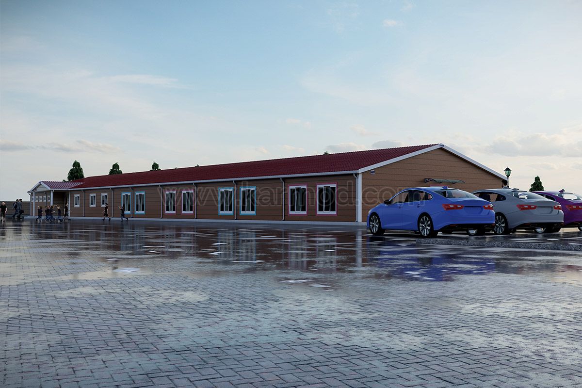 8 Classroom School