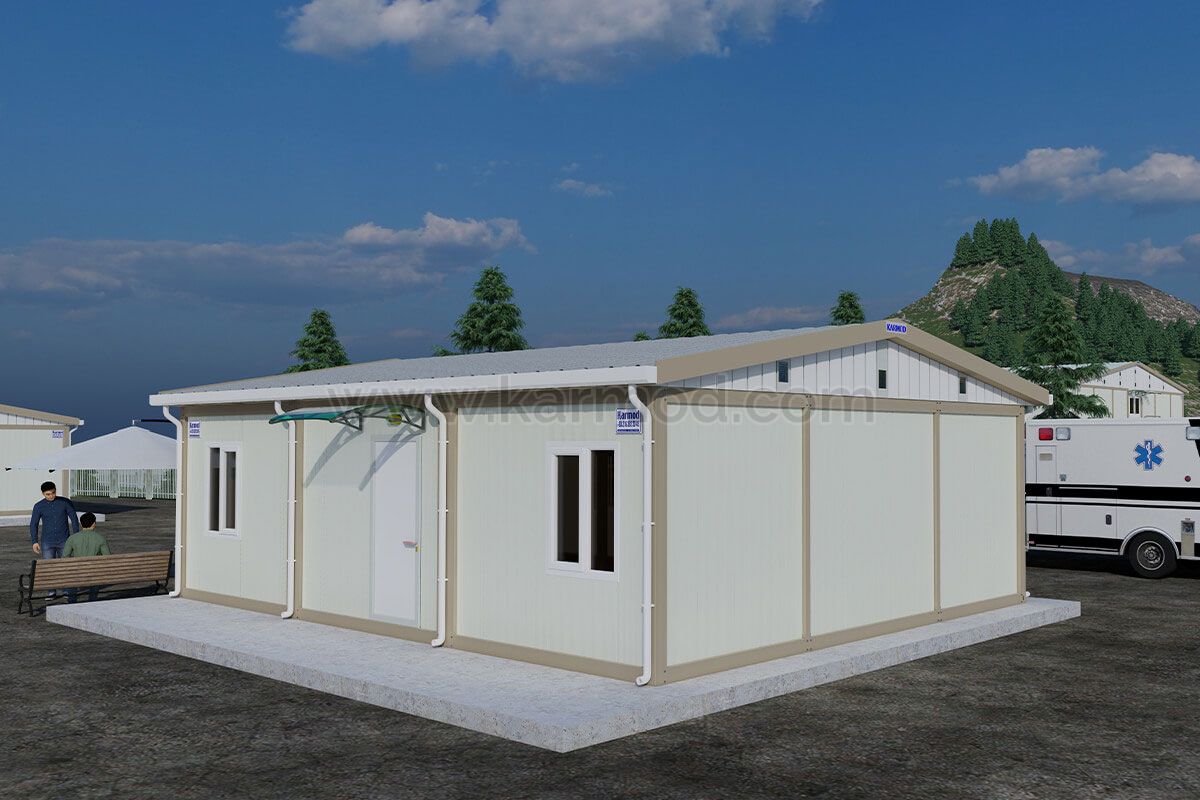41 Square Meter Container Clinic