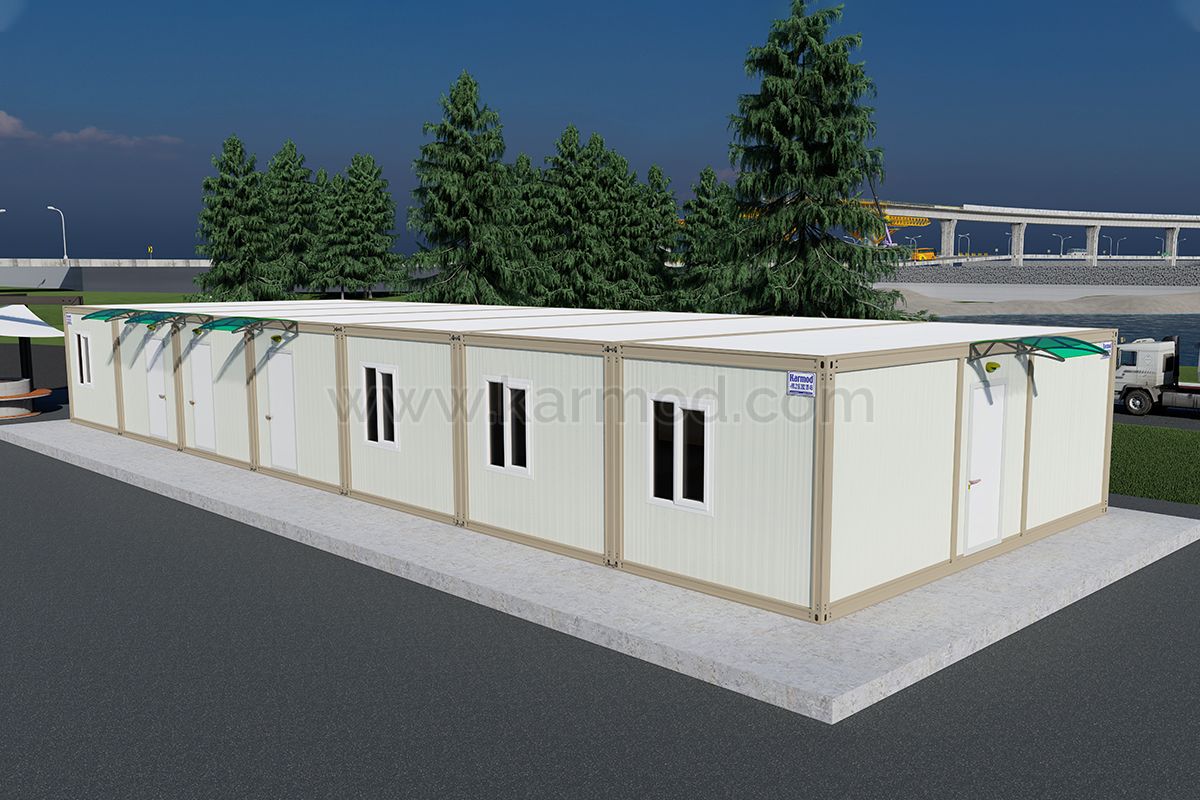 96 m² Dining Hall Container