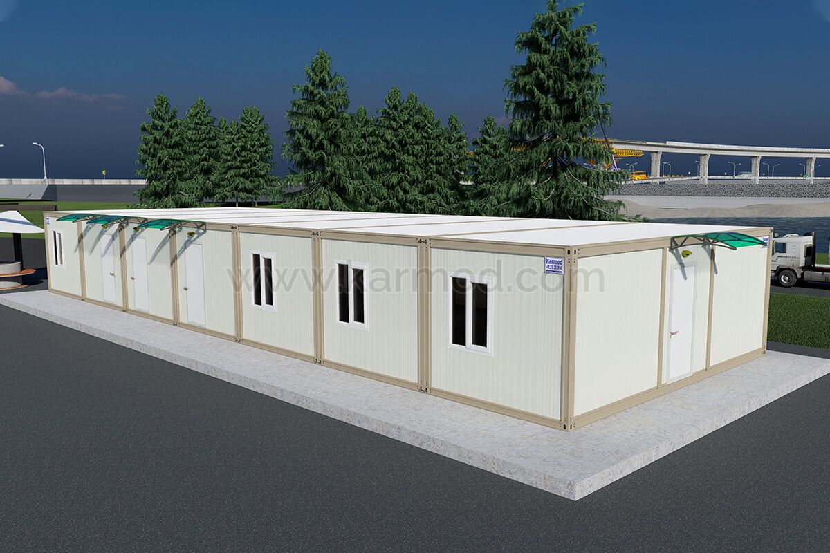 96 m² Dining Hall Container