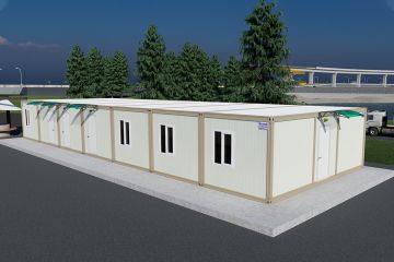 96 m² Dining Hall Container
