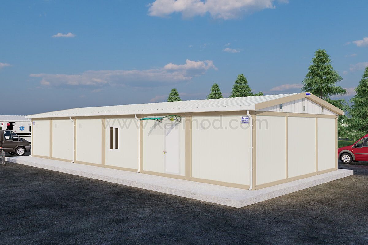 82 m² Laundry Container