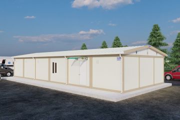 82 m² Laundry Container