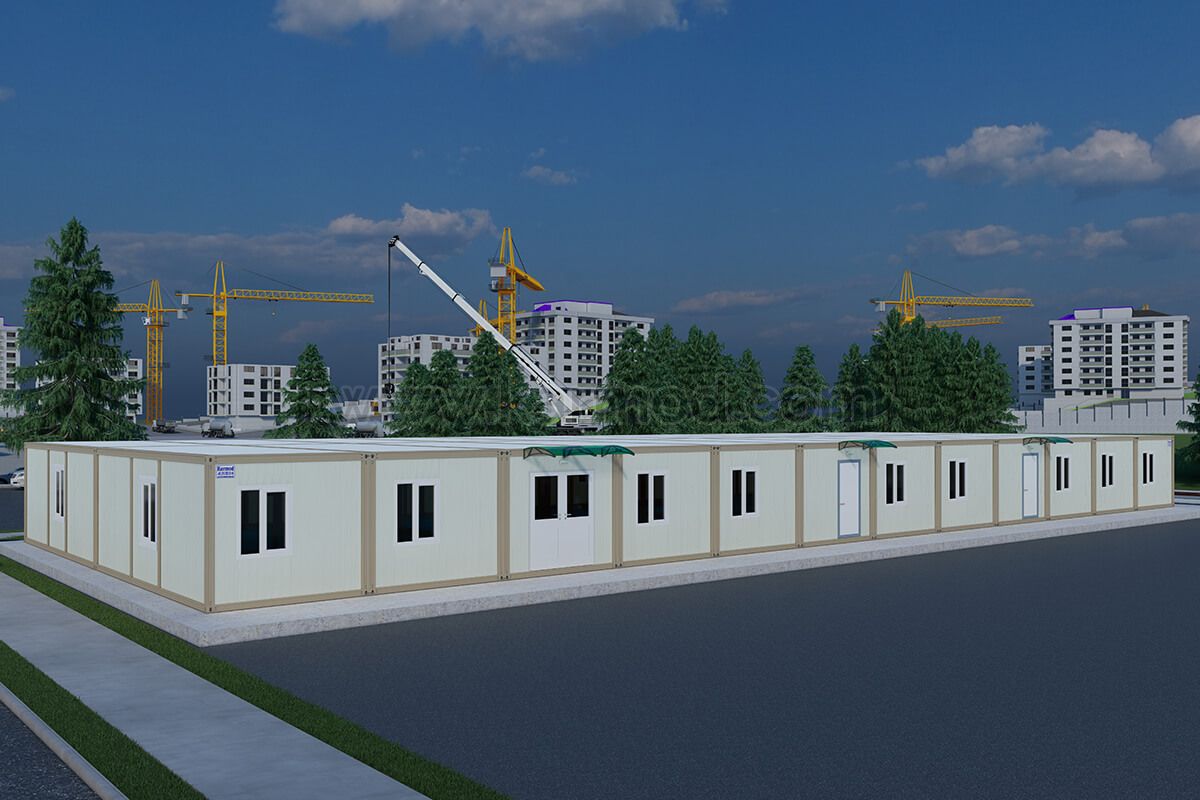 330 m² Construction Site Rest Area