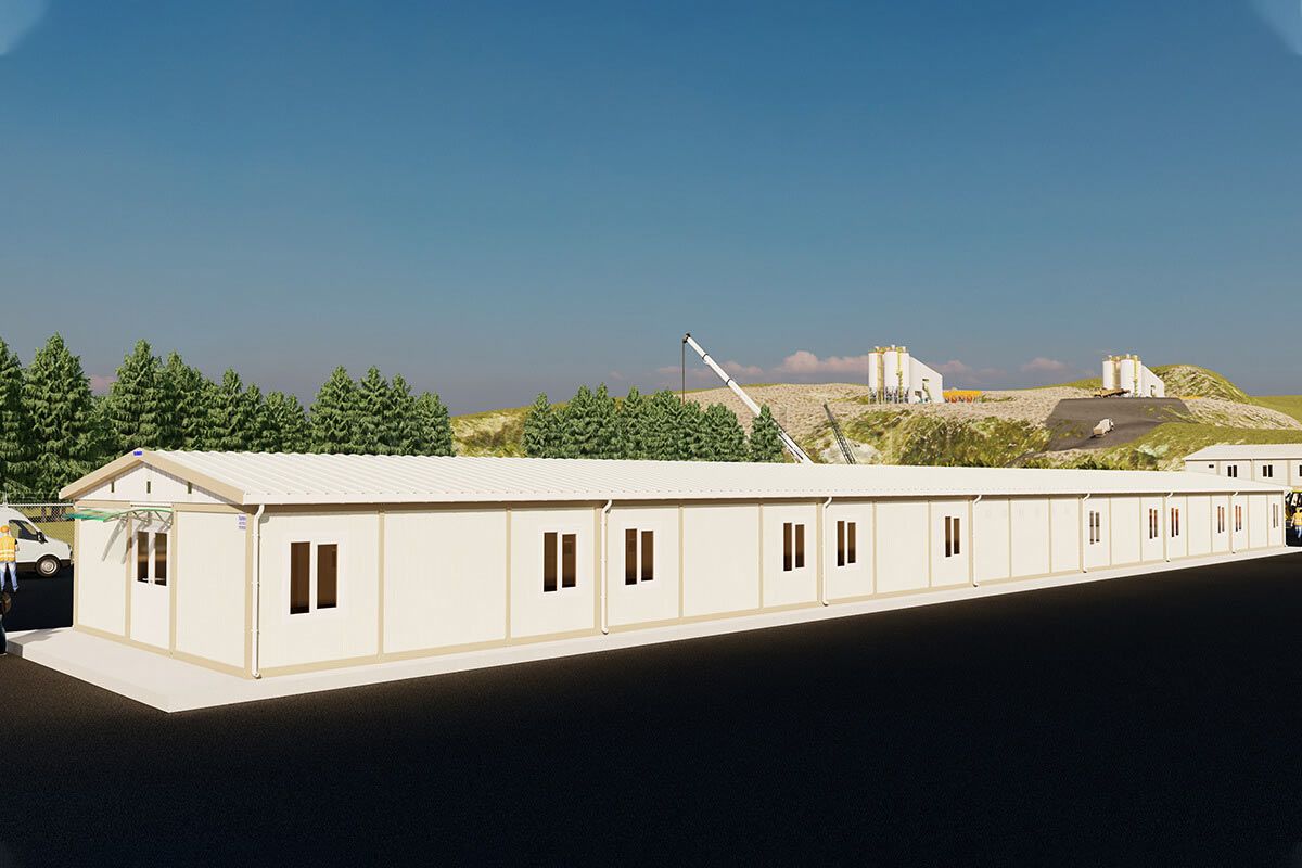 48 Person Worker Dormitory Container