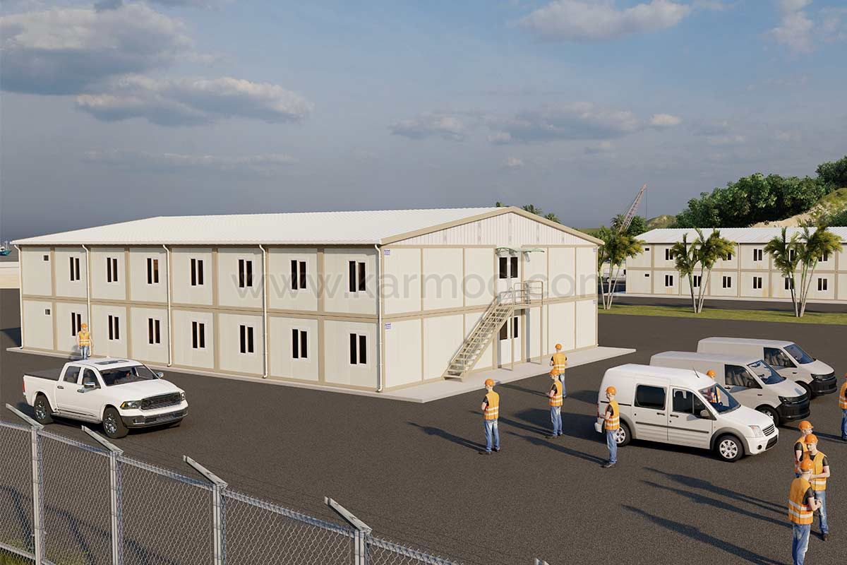 112 Person Worker Dormitory Container