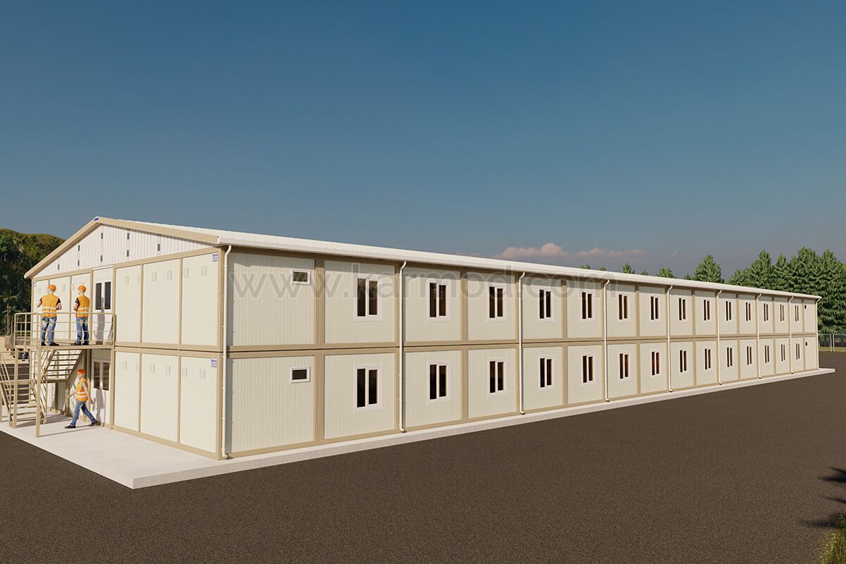 208 Person Worker Dormitory Container