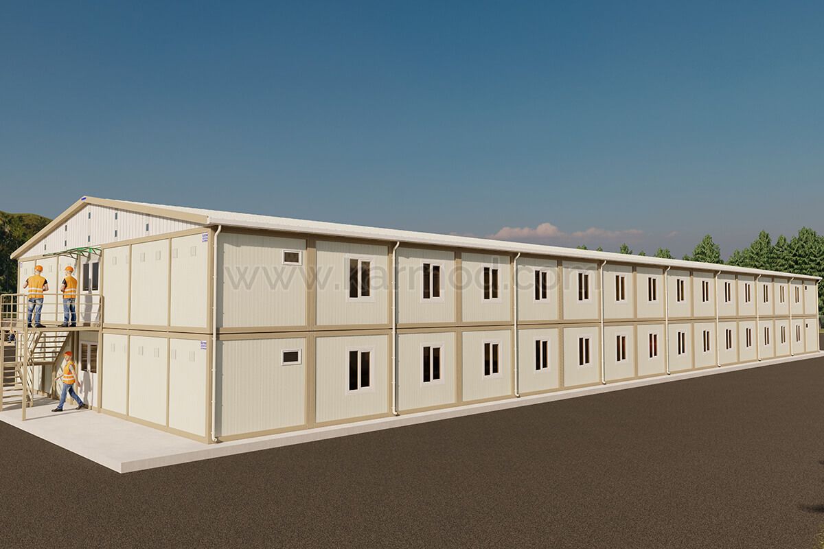 208 Person Worker Dormitory Container