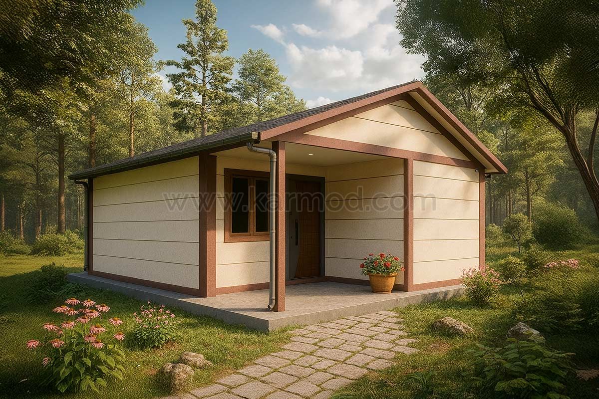 42 m² Container Home