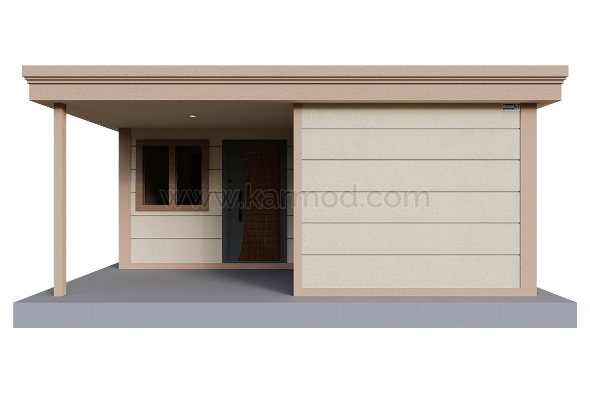 42 m² Container Home