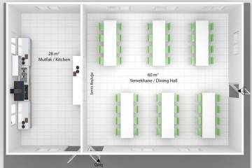 Prefabricated Refectory