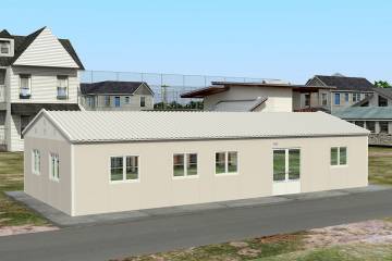 Prefabricated Refectory 98 m²