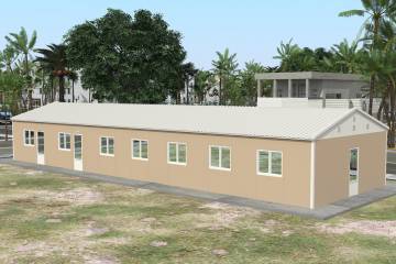 Prefabricated Refectory 139 m²