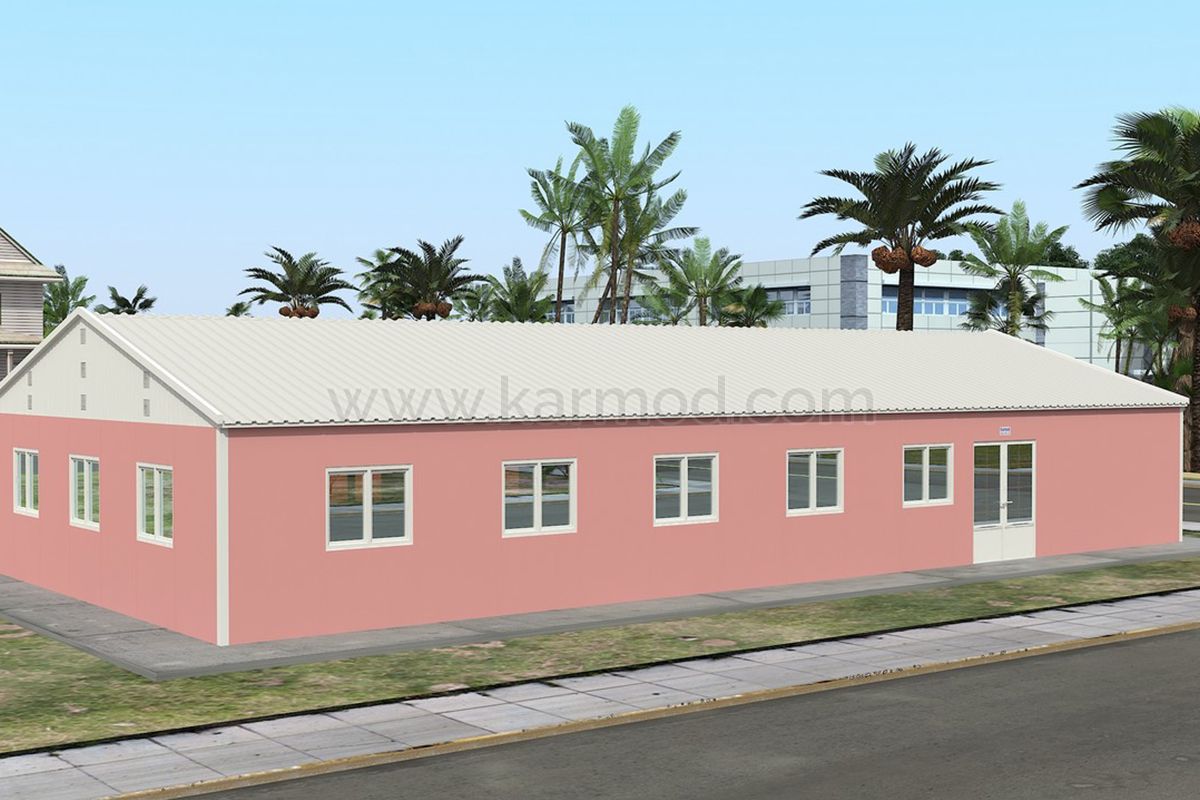 Prefabricated Refectory 170 m²