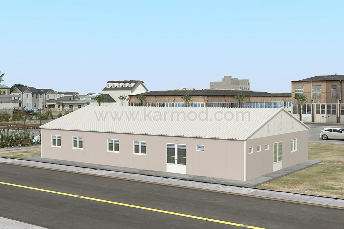 Prefabricated Refectory 217 m²