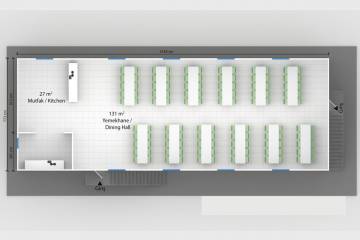 Prefabricated Refectory