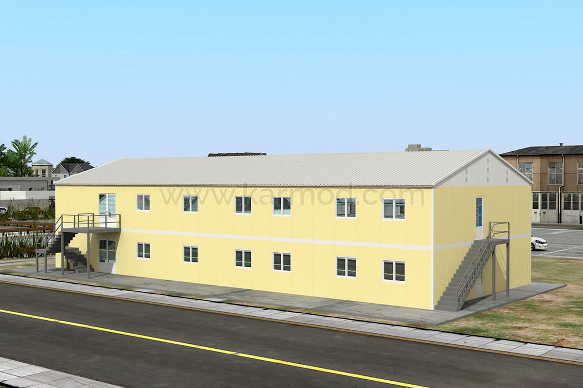 Prefabricated Refectory 576 m²