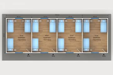 Prefabricated Dormitory