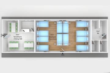 Prefabricated Dormitory 