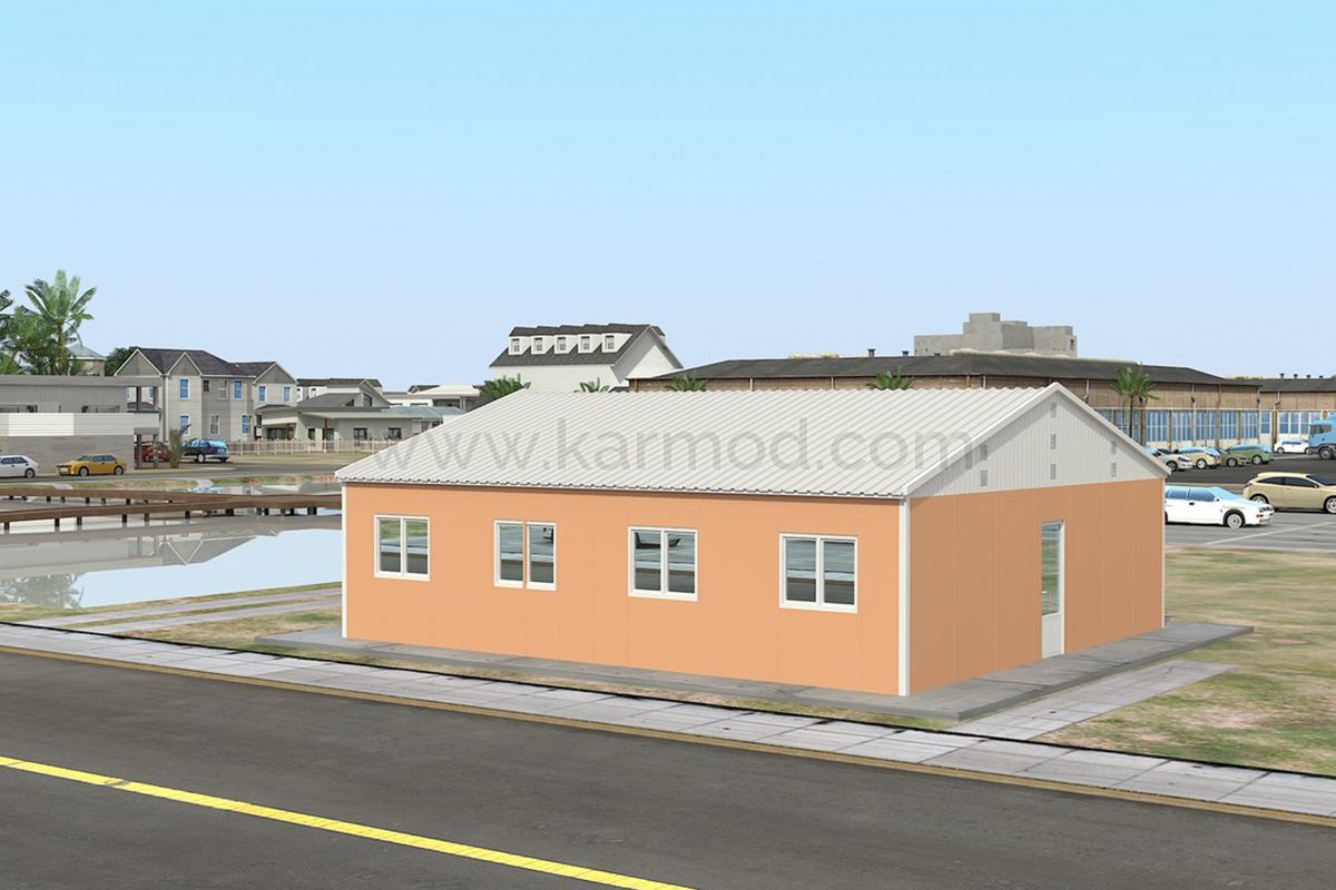 Prefabricated Dormitory 91 m²