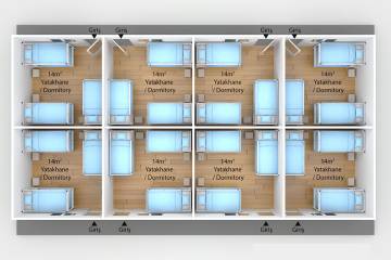 Prefabricated Dormitory