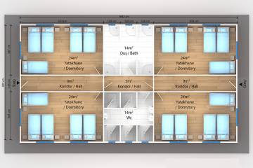 Prefabricated Dormitory